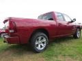 2014 Deep Cherry Red Crystal Pearl Ram 1500 Sport Quad Cab  photo #3