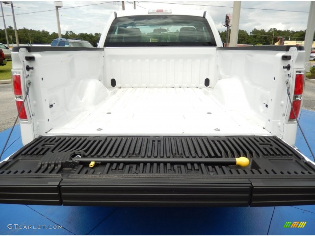 2014 F150 XL Regular Cab - Oxford White / Steel Grey photo #4