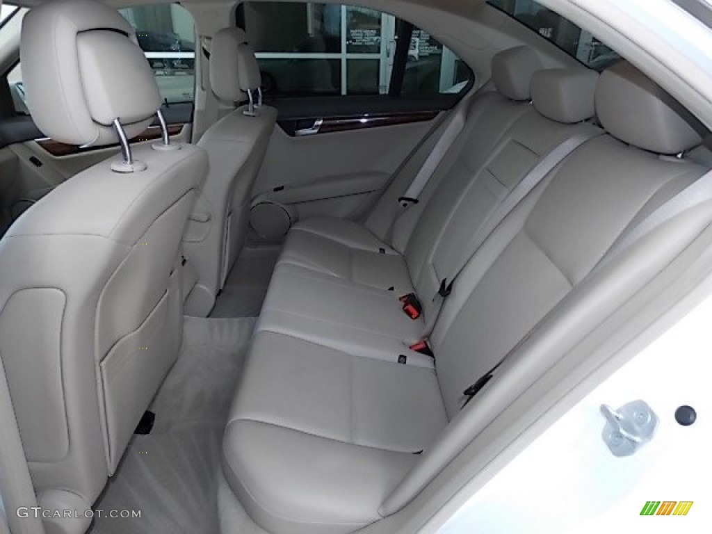 2011 Mercedes-Benz C 300 Sport Rear Seat Photo #94155642