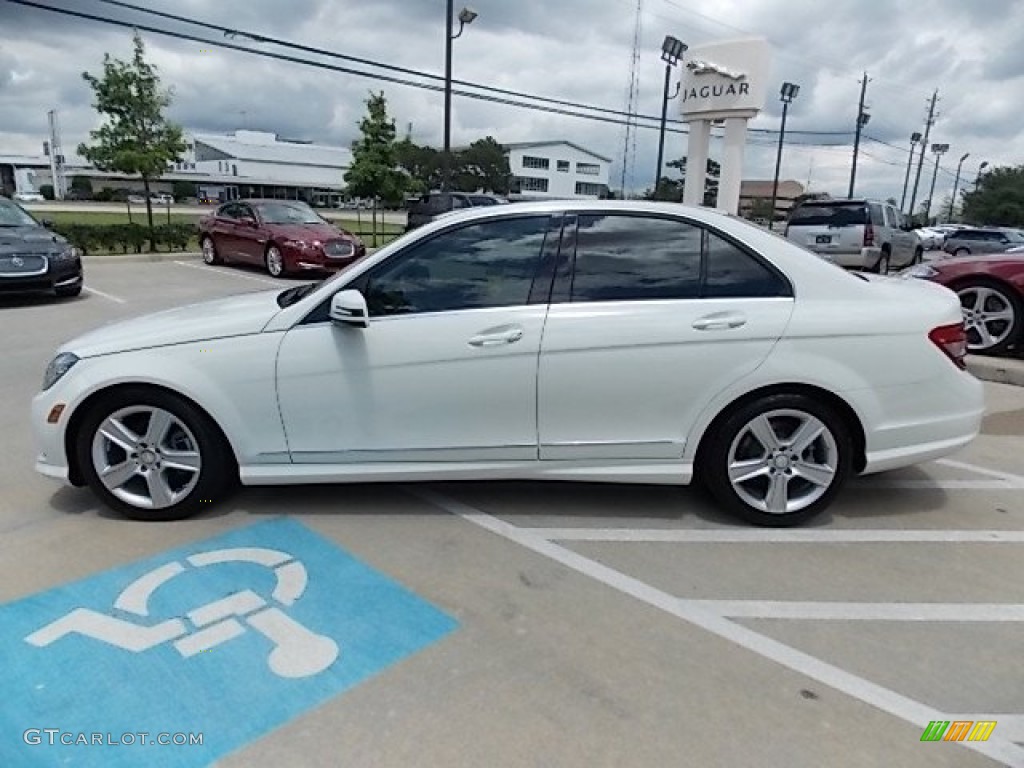 Arctic White 2011 Mercedes-Benz C 300 Sport Exterior Photo #94155759