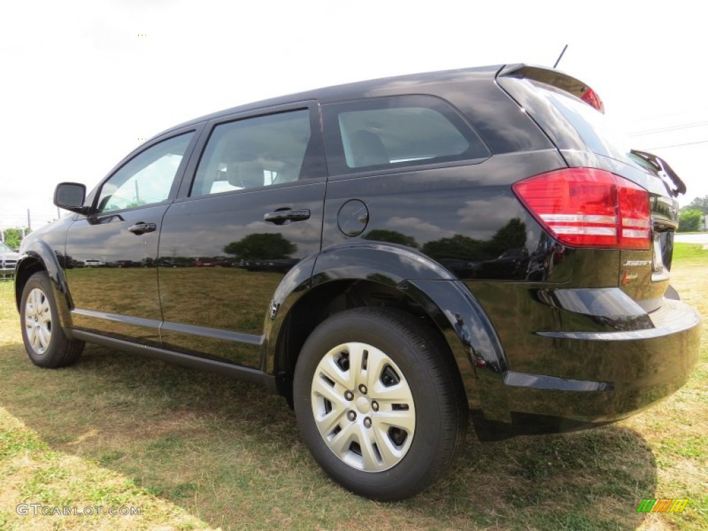 2014 Journey Amercian Value Package - Pitch Black / Black/Light Frost Beige photo #2
