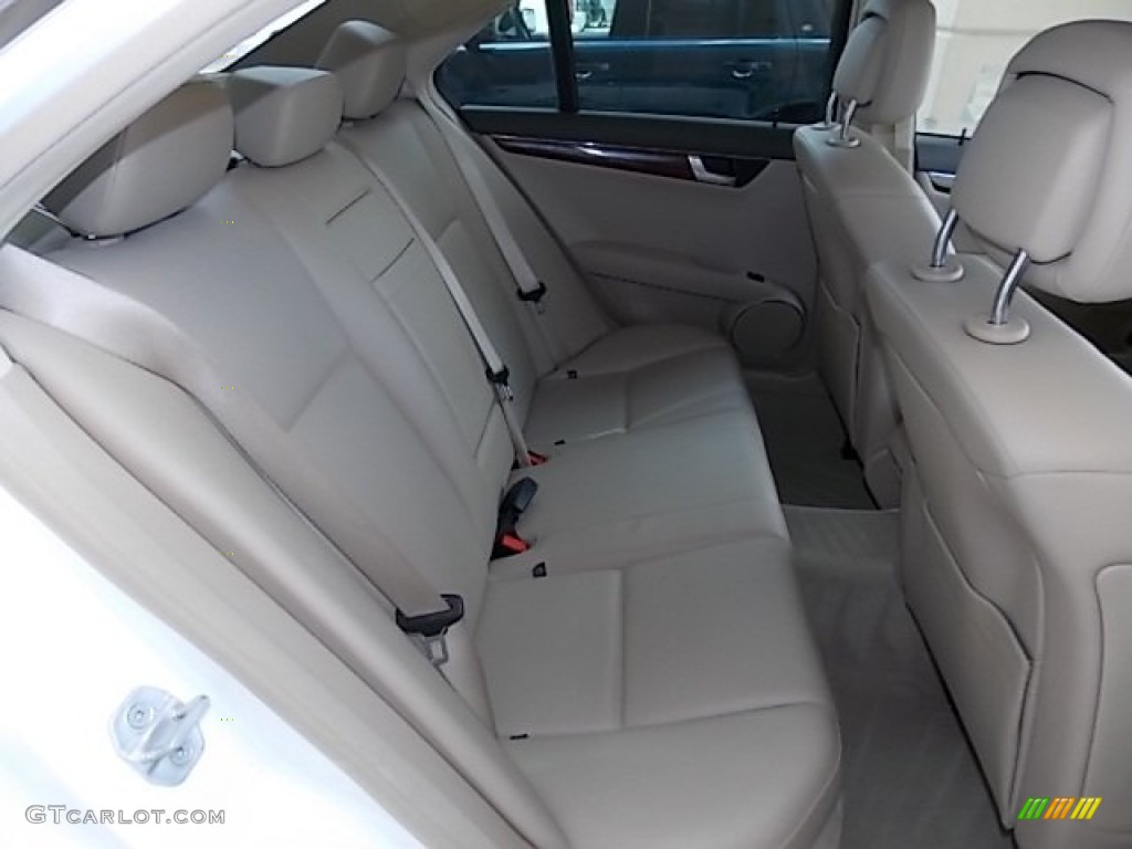 Almond/Mocha Interior 2011 Mercedes-Benz C 300 Sport Photo #94155921