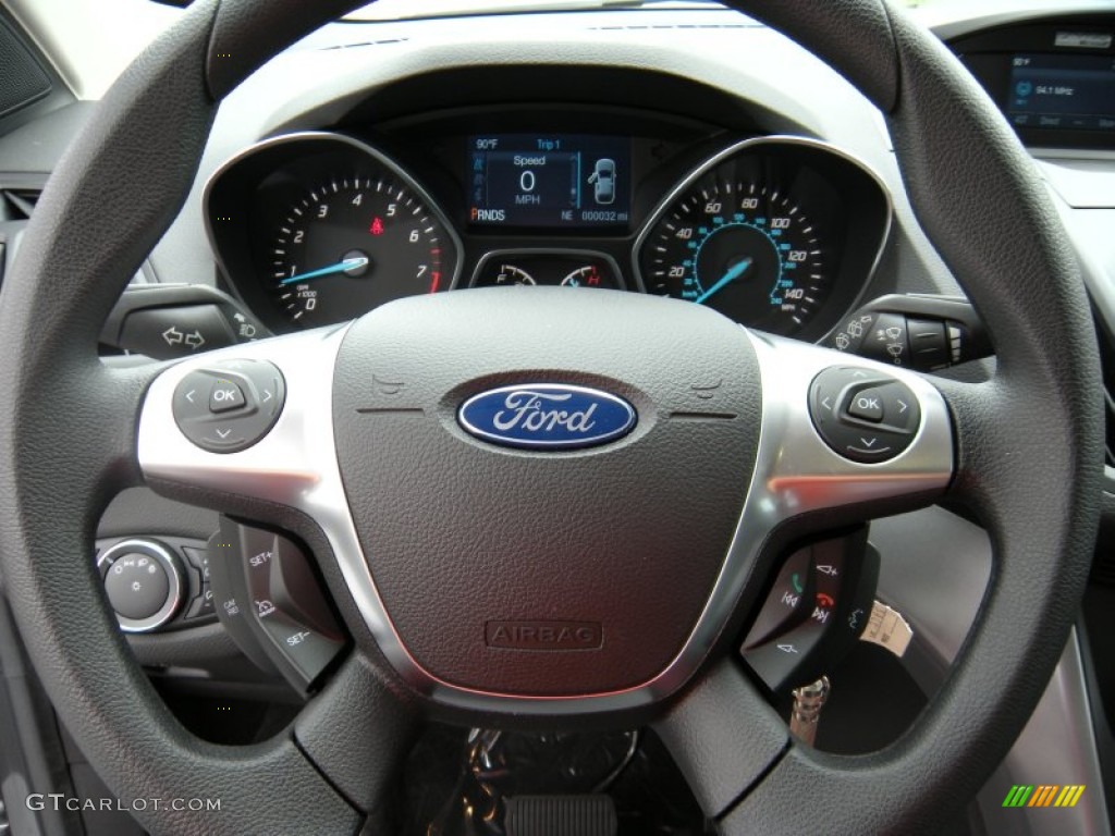 2014 Escape SE 2.0L EcoBoost - Sterling Gray / Charcoal Black photo #28