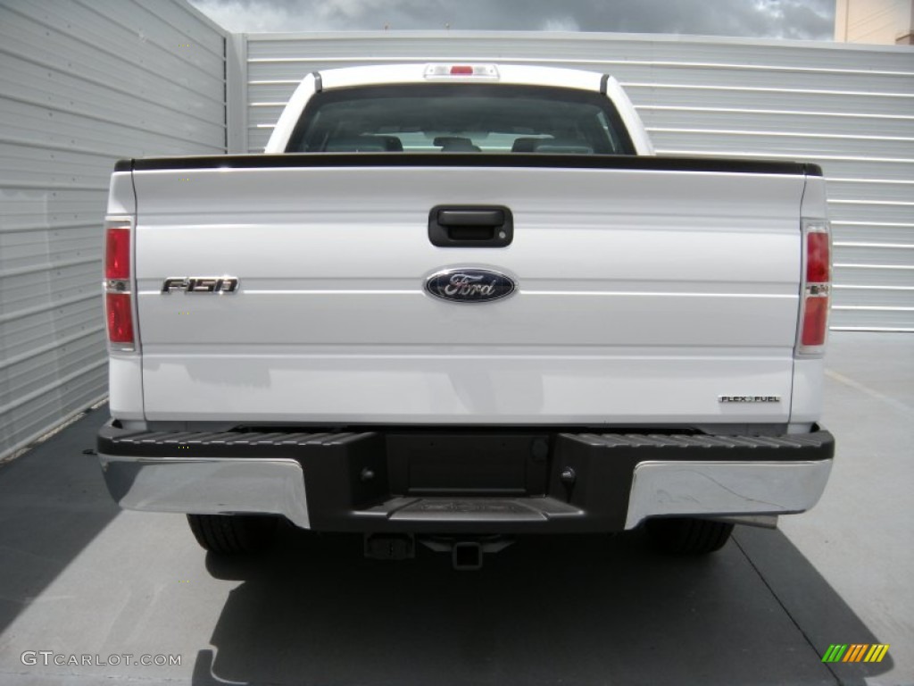 2014 F150 XL SuperCrew - Oxford White / Steel Grey photo #5