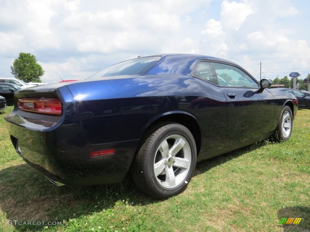 2014 Challenger SXT - Jazz Blue Pearl Coat / Dark Slate Gray photo #3