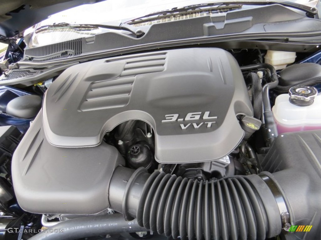 2014 Challenger SXT - Jazz Blue Pearl Coat / Dark Slate Gray photo #8
