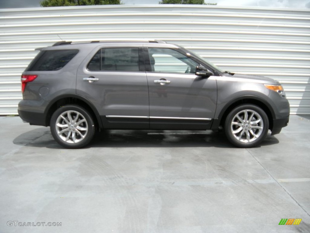 2014 Explorer XLT - Sterling Gray / Charcoal Black photo #3