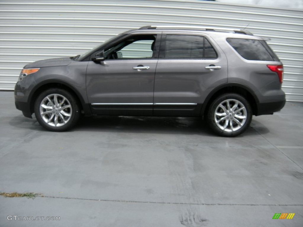 2014 Explorer XLT - Sterling Gray / Charcoal Black photo #6