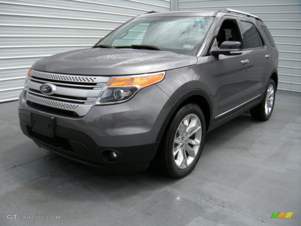 2014 Explorer XLT - Sterling Gray / Charcoal Black photo #7