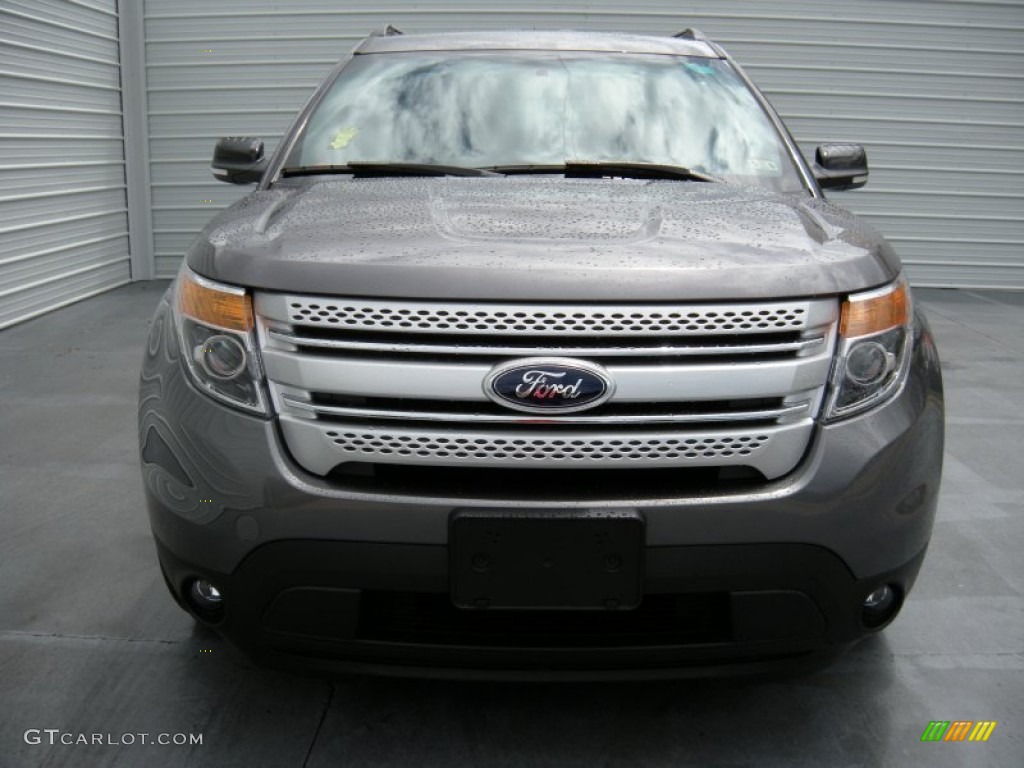 2014 Explorer XLT - Sterling Gray / Charcoal Black photo #8