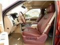  2014 F150 King Ranch SuperCrew King Ranch Chaparral/Pale Adobe Interior