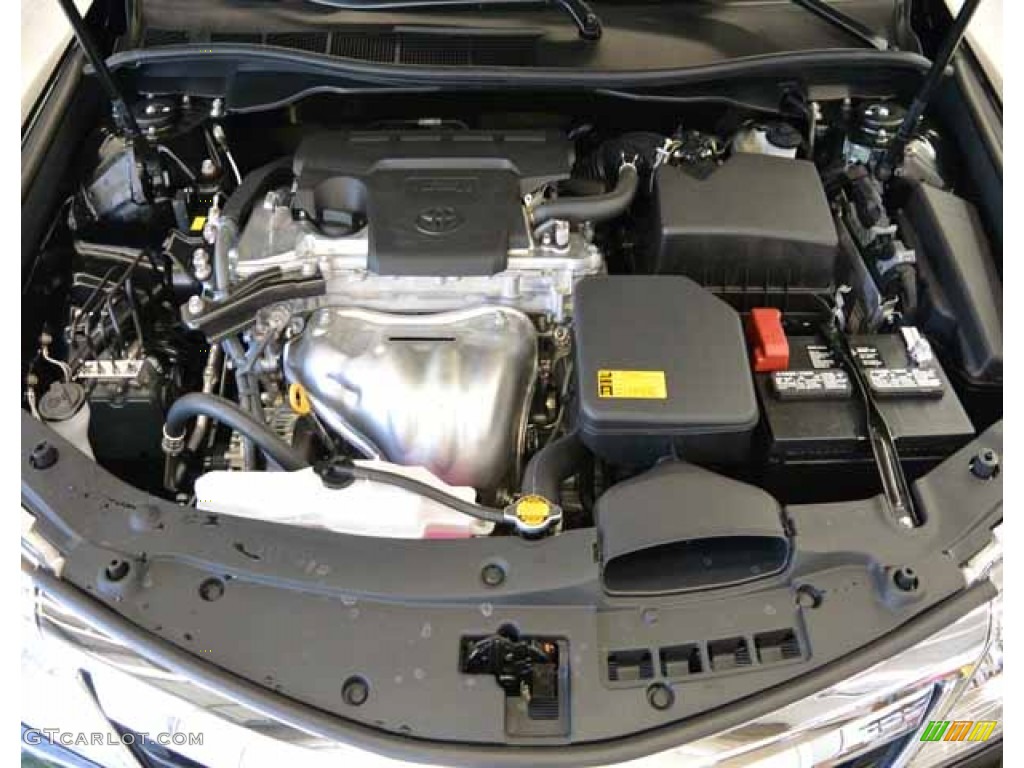 2014 Camry LE - Attitude Black Metallic / Ash photo #36