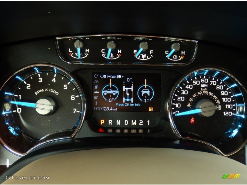 2014 Ford F150 King Ranch SuperCrew Gauges Photo #94158182
