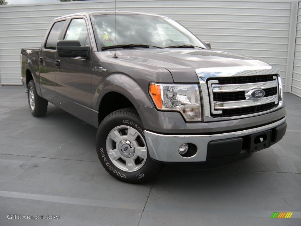 2014 F150 XLT SuperCrew - Sterling Grey / Steel Grey photo #1