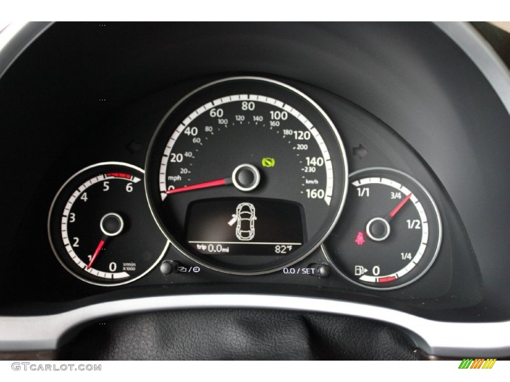 2014 Beetle TDI - Toffee Brown Metallic / Beige photo #45