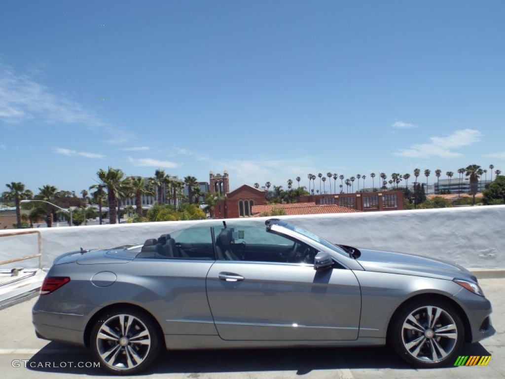 2014 E 350 Cabriolet - Paladium Silver Metallic / Black photo #3