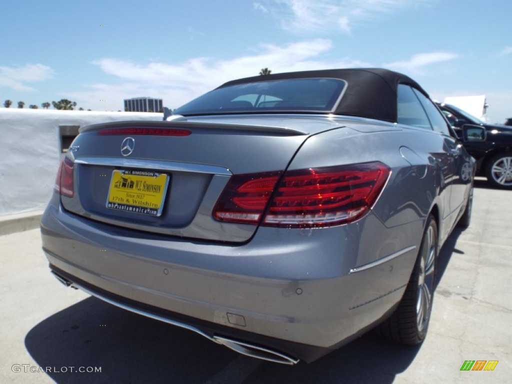 2014 E 350 Cabriolet - Paladium Silver Metallic / Black photo #8