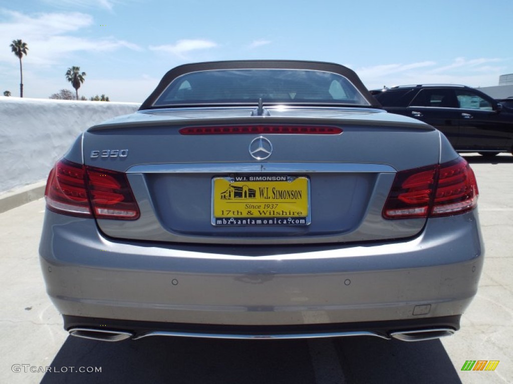 2014 E 350 Cabriolet - Paladium Silver Metallic / Black photo #9