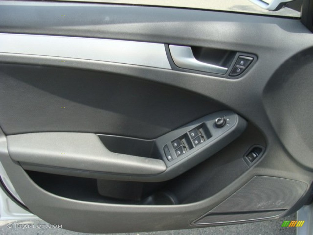 2011 A4 2.0T quattro Sedan - Ice Silver Metallic / Black photo #7