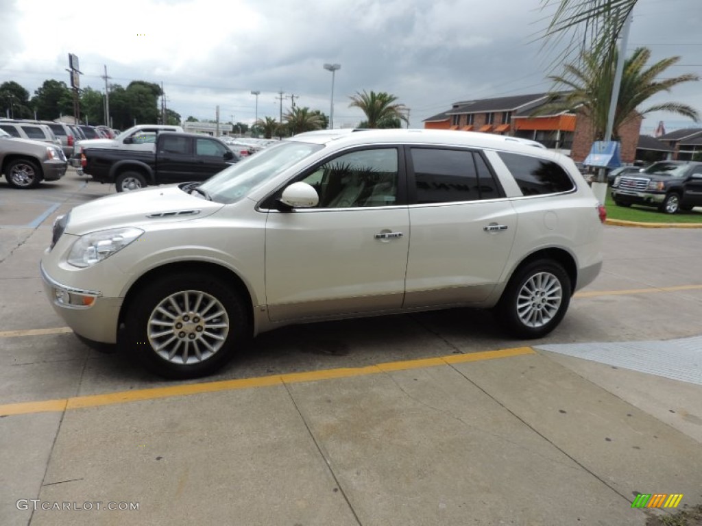 2010 Enclave CXL - White Opal / Cashmere/Cocoa photo #3