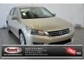 2014 Champagne Frost Pearl Honda Accord EX Sedan  photo #1
