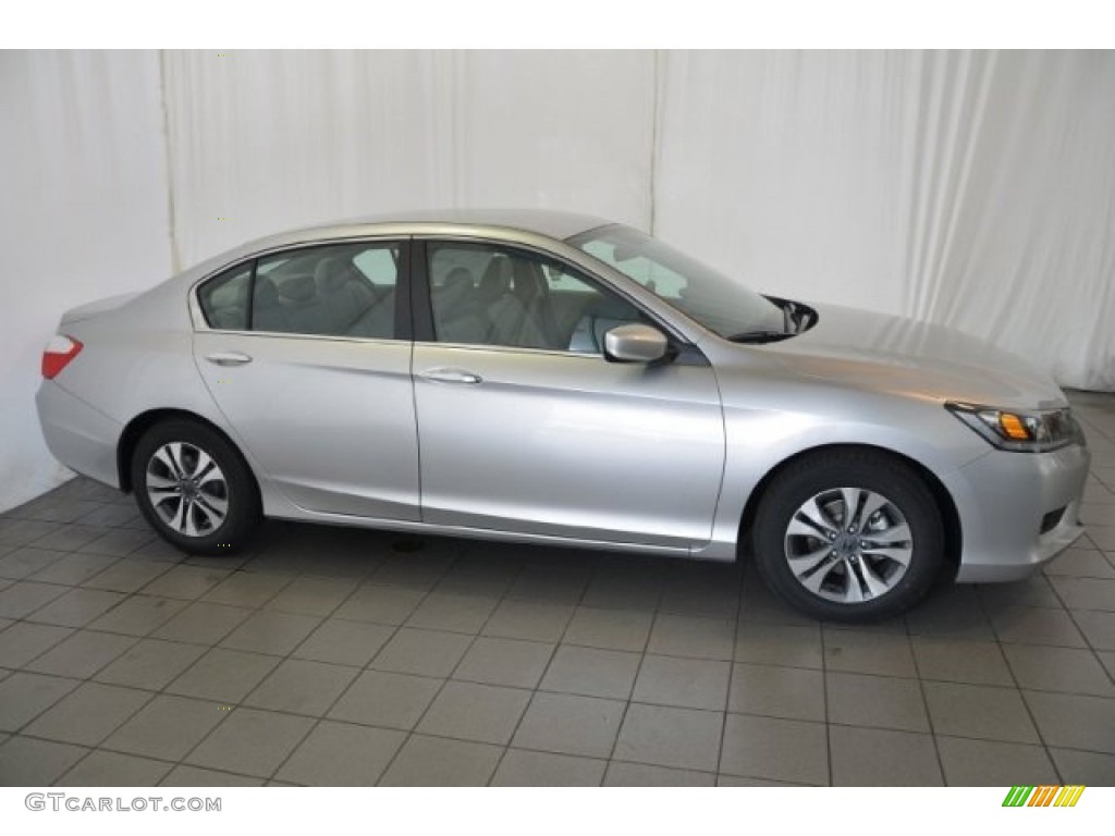 2014 Accord LX Sedan - Alabaster Silver Metallic / Gray photo #7