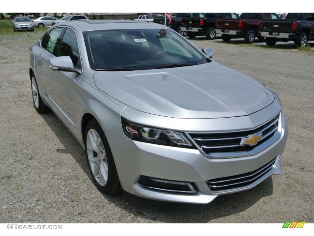 2014 Impala LTZ - Silver Ice Metallic / Jet Black photo #1