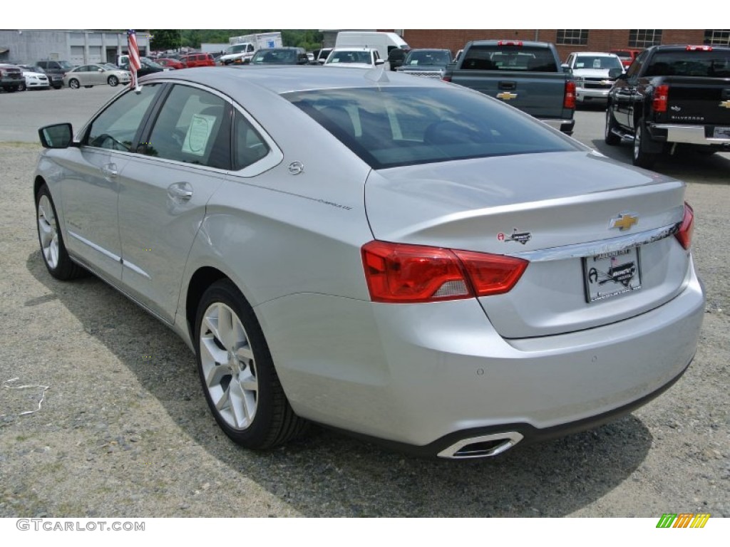 2014 Impala LTZ - Silver Ice Metallic / Jet Black photo #4