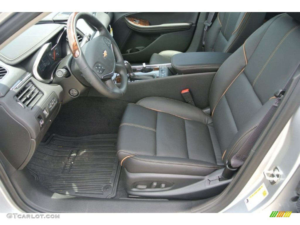 Jet Black Interior 2014 Chevrolet Impala LTZ Photo #94167144