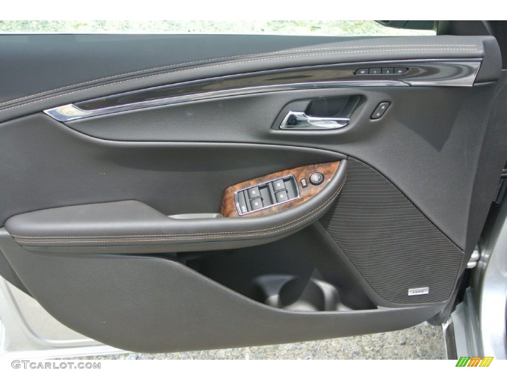 2014 Impala LTZ - Silver Ice Metallic / Jet Black photo #9