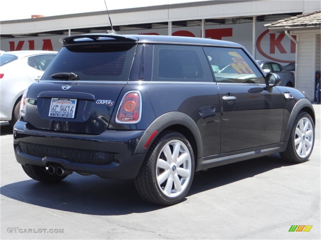 2007 Cooper S Hardtop - Astro Black Metallic / Grey/Carbon Black photo #3