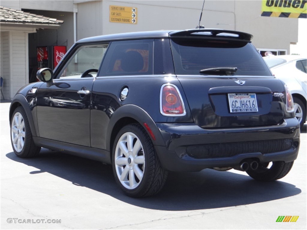 2007 Cooper S Hardtop - Astro Black Metallic / Grey/Carbon Black photo #4