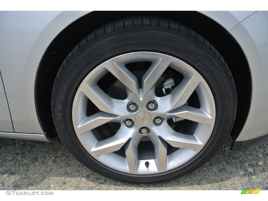 2014 Impala LTZ - Silver Ice Metallic / Jet Black photo #22