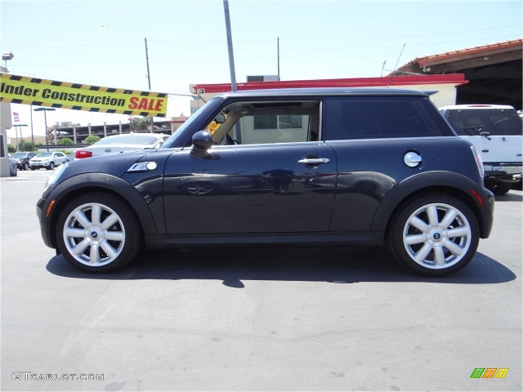 2007 Cooper S Hardtop - Astro Black Metallic / Grey/Carbon Black photo #5