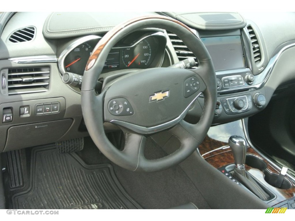 2014 Impala LTZ - Silver Ice Metallic / Jet Black photo #24