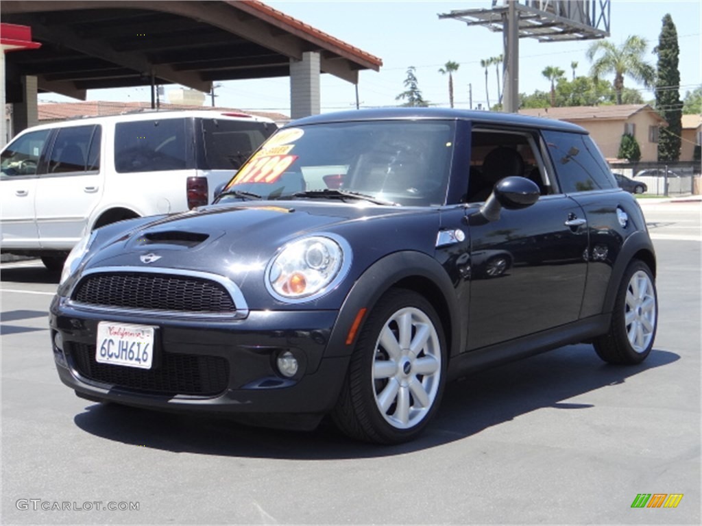 2007 Cooper S Hardtop - Astro Black Metallic / Grey/Carbon Black photo #6