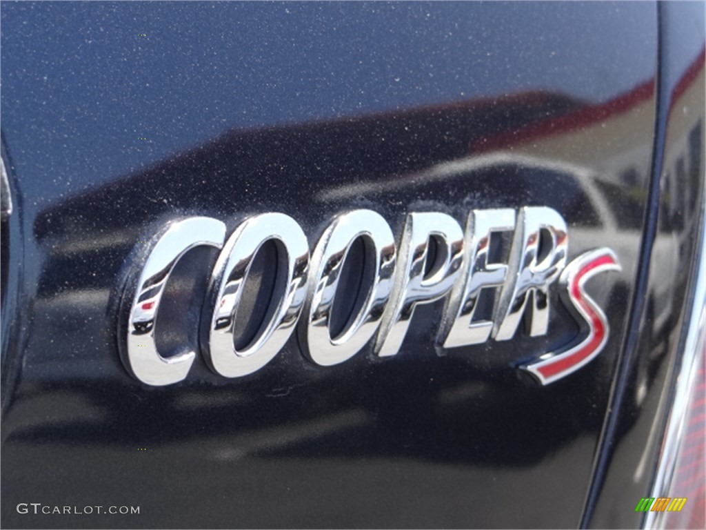 2007 Cooper S Hardtop - Astro Black Metallic / Grey/Carbon Black photo #9