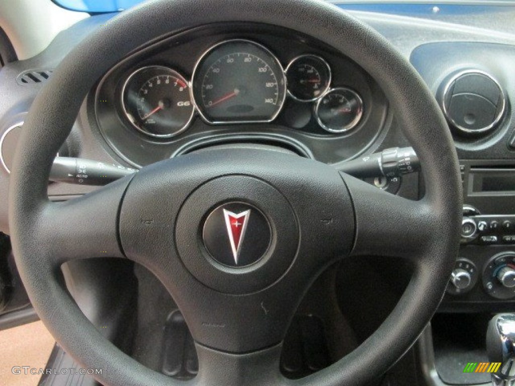 2008 G6 Value Leader Sedan - Carbon Black Metallic / Ebony Black photo #31