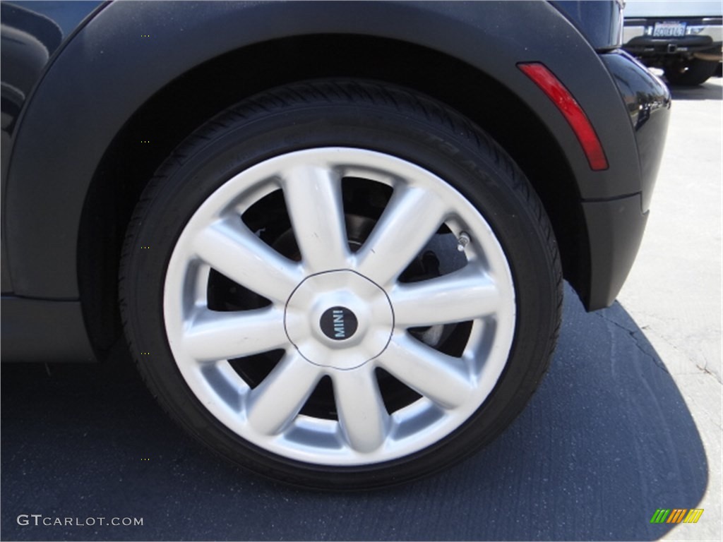 2007 Cooper S Hardtop - Astro Black Metallic / Grey/Carbon Black photo #24