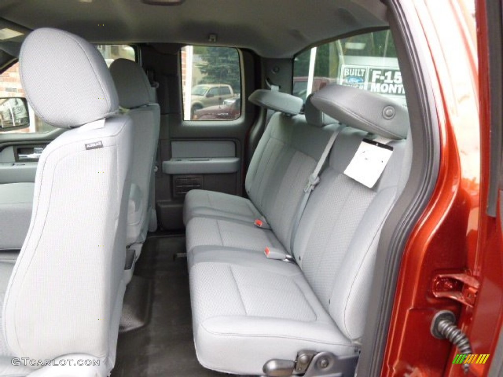 2014 F150 STX SuperCab 4x4 - Sunset / Steel Grey photo #10