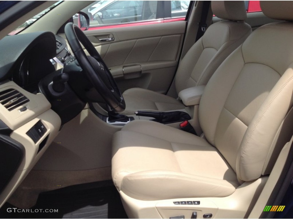 2012 Suzuki Kizashi S Front Seat Photo #94170489