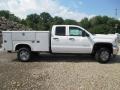 Summit White - Sierra 2500HD Double Cab Utility Truck Photo No. 31