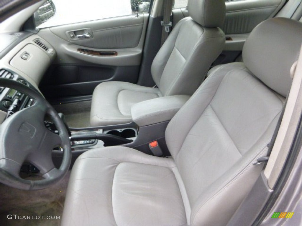 2000 Accord EX V6 Sedan - Signet Silver Metallic / Quartz photo #8