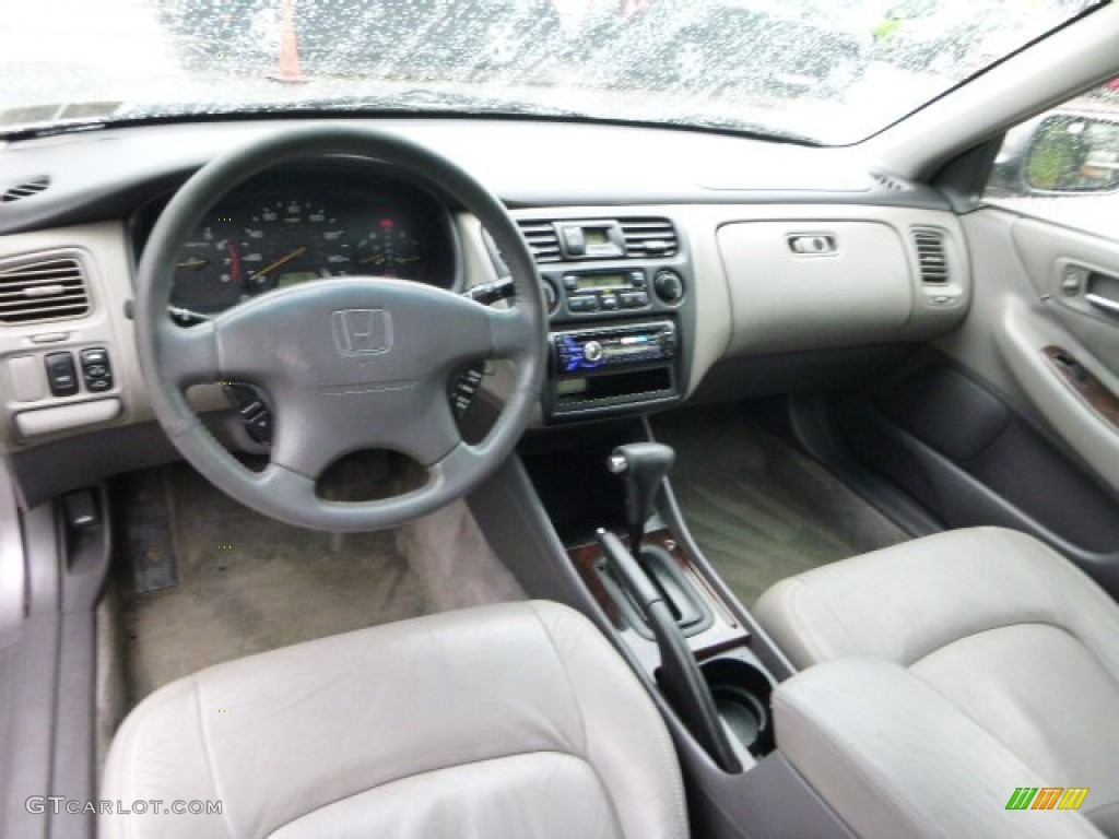 2000 Accord EX V6 Sedan - Signet Silver Metallic / Quartz photo #10