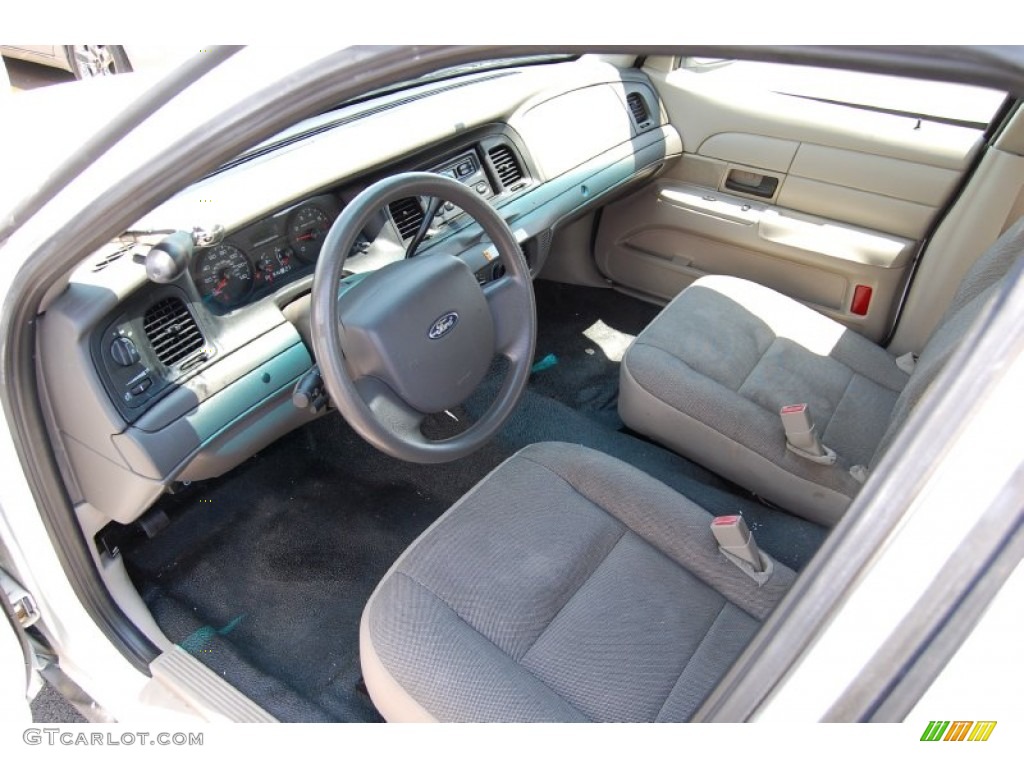 Light Camel Interior 2006 Ford Crown Victoria Police Interceptor Photo #94171285