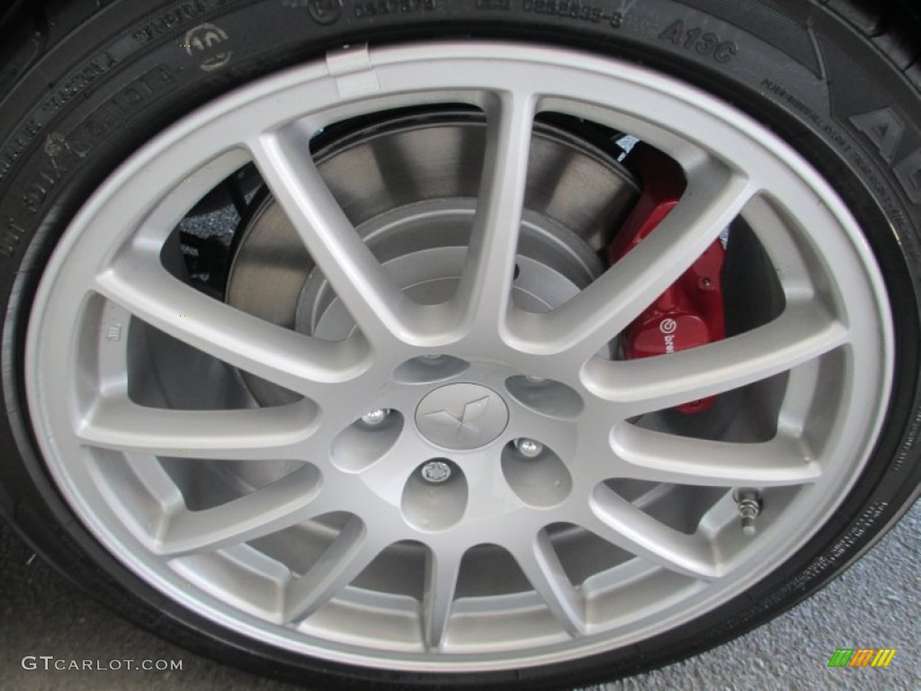 2014 Mitsubishi Lancer Evolution GSR Wheel Photo #94172262