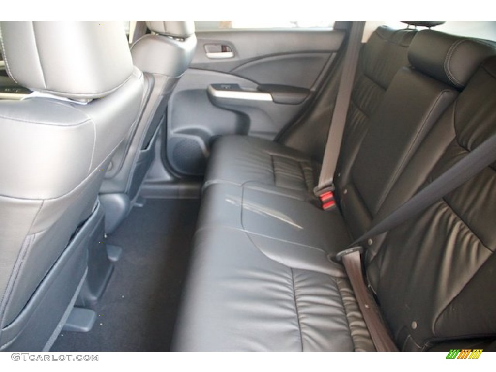 2014 CR-V EX-L - Crystal Black Pearl / Black photo #13