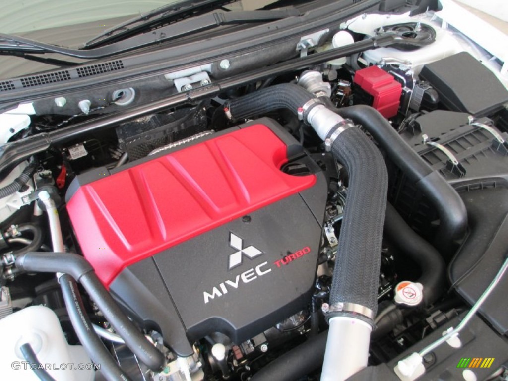 2014 Mitsubishi Lancer Evolution GSR 2.0 Liter Turbocharged DOHC 16-Valve MIVEC 4 Cylinder Engine Photo #94172283