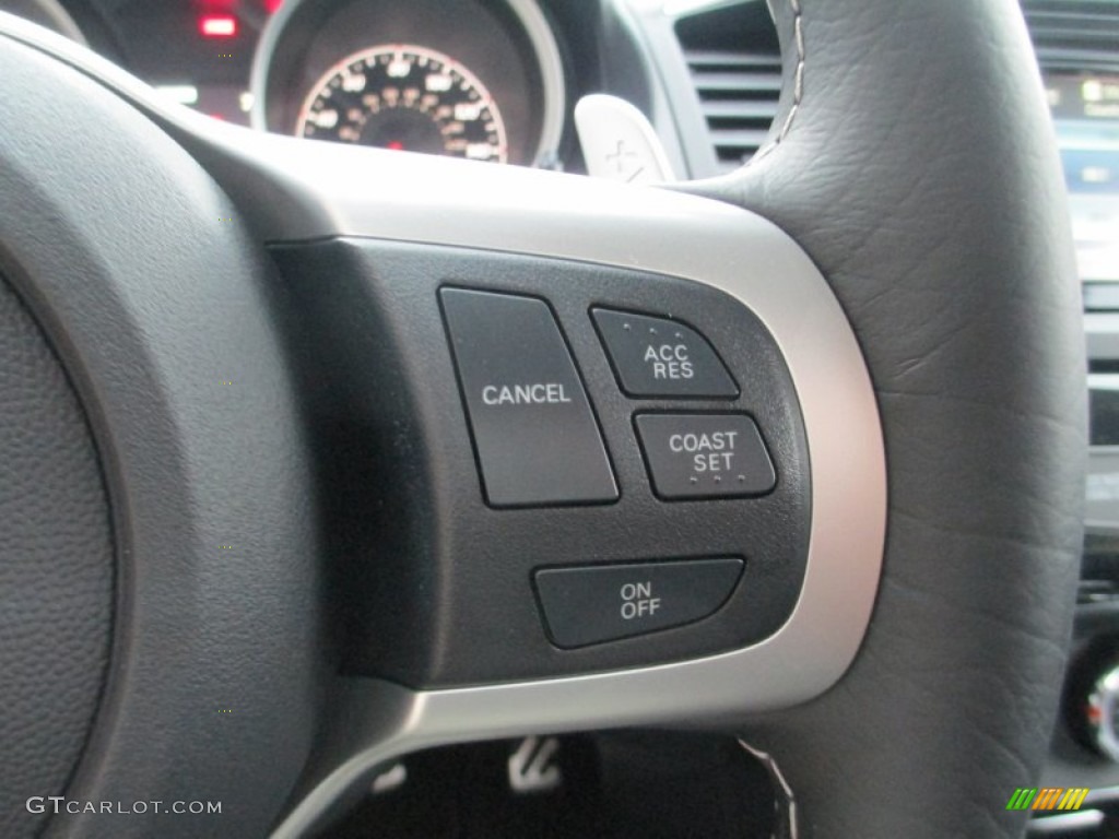 2014 Mitsubishi Lancer RALLIART AWC Controls Photo #94172454