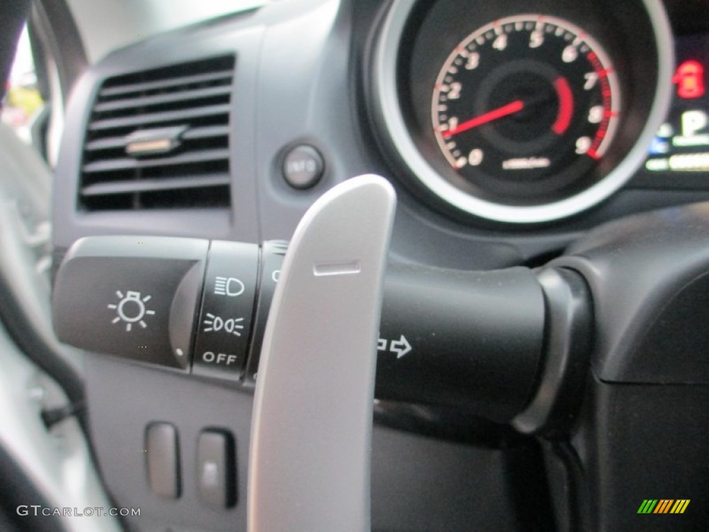 2014 Mitsubishi Lancer RALLIART AWC Controls Photo #94172475